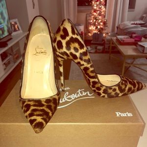 SOLD Christian Louboutin Iriza Ponyhair Pumps